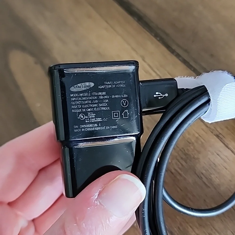 Samsung Phone Charger Black